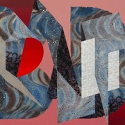 Nichole van Beek, Bad Rain, 2014, acrylic and fiber paste on canvas, 41 x 52 inches. Courtesy of the artist and Jeff Bailey Gallery, New York