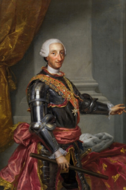 Carlos III, cazador de Francisco de Goya. Courtesy of Museo del Prado