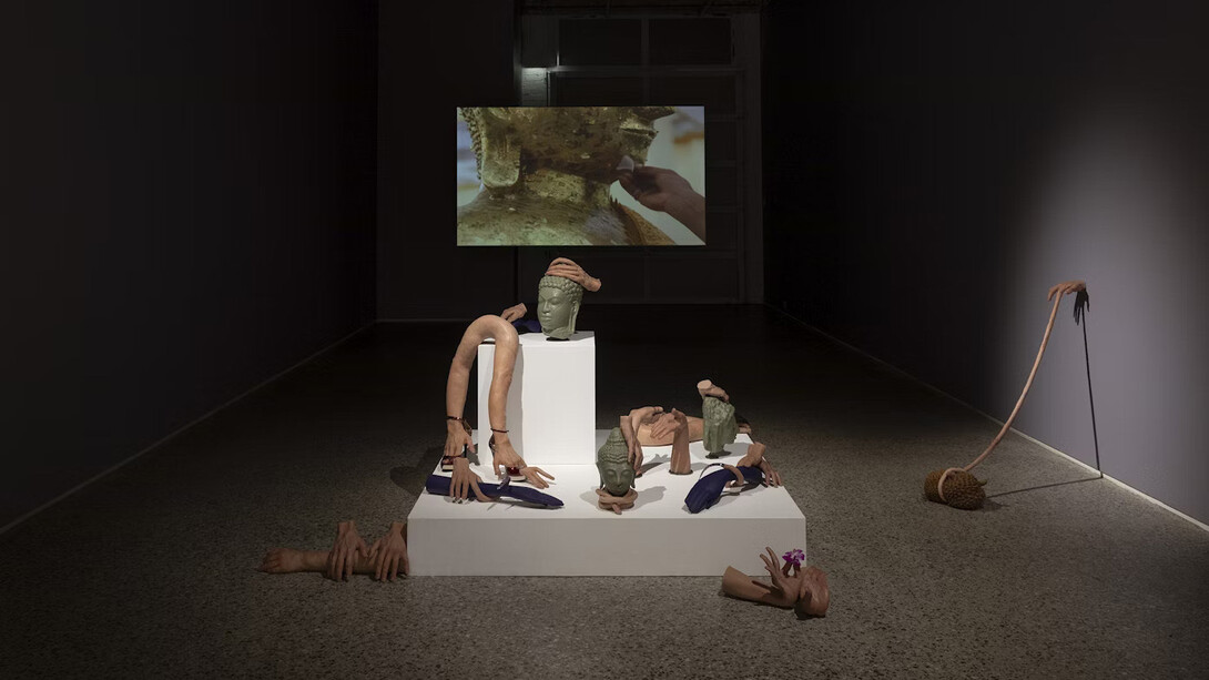 Nathan Beard, Cicerone, exhibition view. Courtesy of Gertrude Contemporary