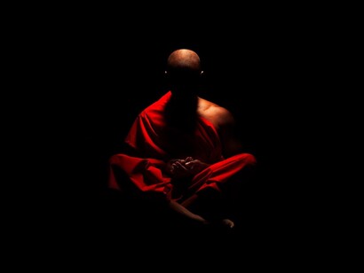 Monje tibetano