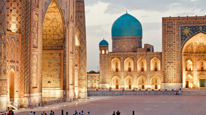 Uzbekistán es un país de Asia Central. Es conocido por sus mezquitas, mausoleos y otros sitios vinculados con la Ruta de la Seda