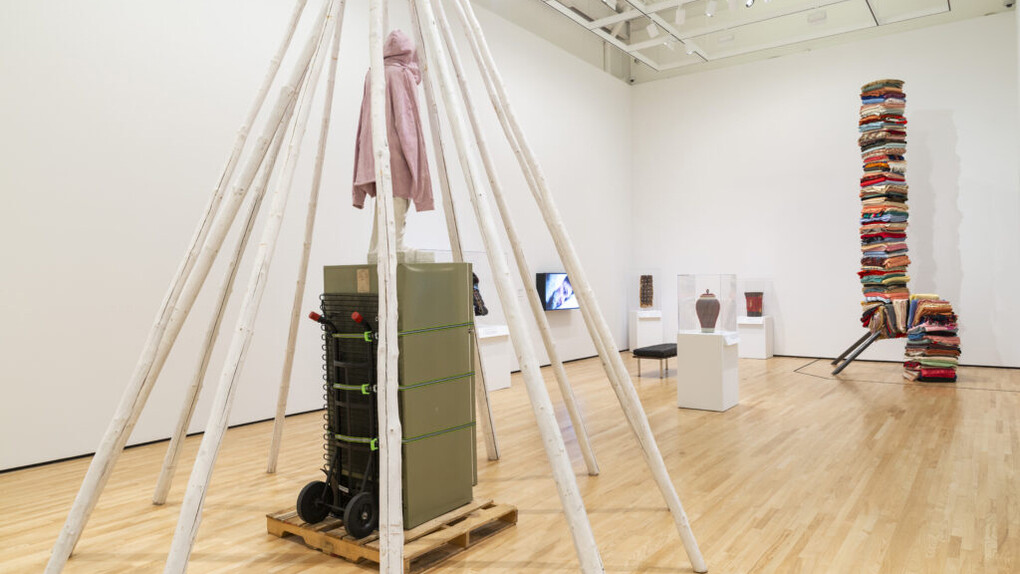 Various artists, Finding home, exhibition view. Courtesy of The Baltimore Museum of Art