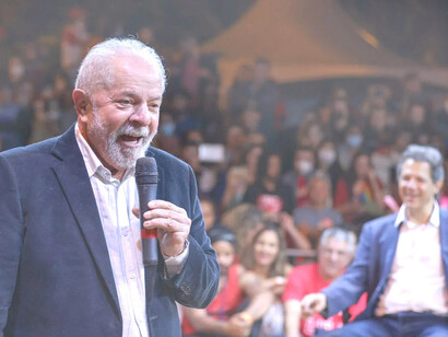 Lula da Silva, expresidente de Brasil y candidato a las próximas elecciones de su país