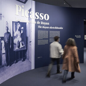 Picasso, the Royan, exhibition view. Courtesy of Museo Picasso Málaga