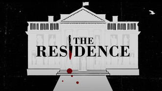 The White House, a knife, and bloodstains: a visual representation of The Residence, a series that blends political drama with a gripping "whodunit" narrative, exploring the hidden lives and conflicts within the iconic building
