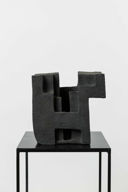 Aili Schmeltz, Cairn 3,
Ceramic,
10 x 10 x 7 in. Courtesy of the artist and Johansson Projects