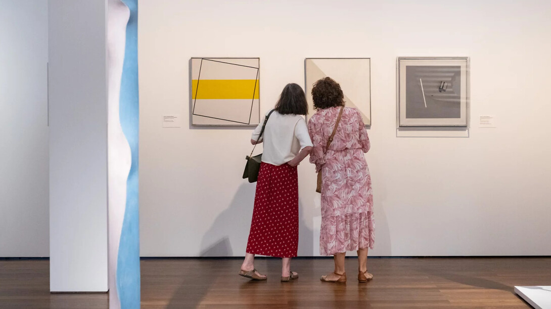 Various artists, Network Paris abstraction-création 1931–1937, exhibition view. Courtesy of Arp Museum