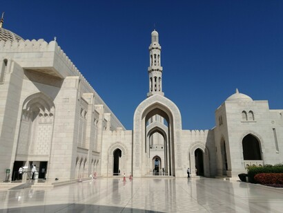Grande Moschea del Sultano Qaboos, Muscat, Sultanato dell'Oman