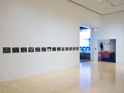 Michael Asher, exhibition view. Courtesy of MOCA