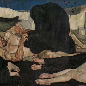 Ferdinand Hodler, Die nacht [The night], 1889–1890. Mit freundlicher genehmigung des Kunstmuseum Bern