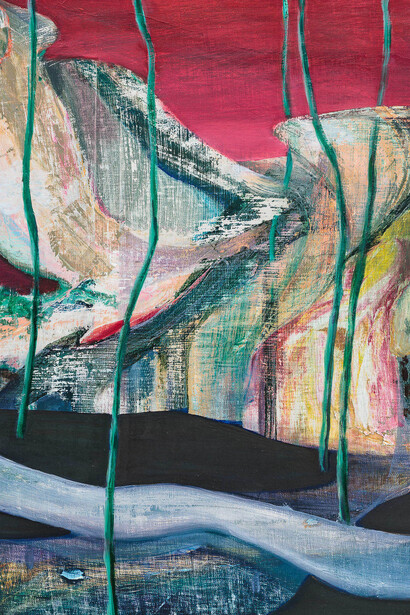 Clément Bedel, The shore (detail), 2025. Courtesy of Galerie Kandlhofer
