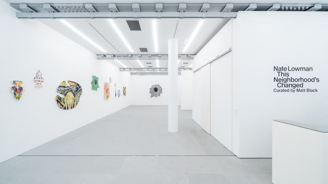 This neighborhood‘s changed, exhibition view. Courtesy of Gallery Common