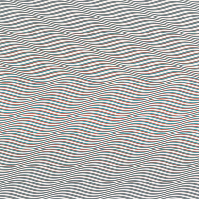 Bridget Riley, Cataract 2, 1967. Courtesy of Musée d’Orsay