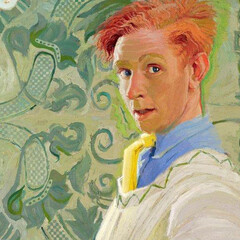 Derek Clarke, Self Portrait 