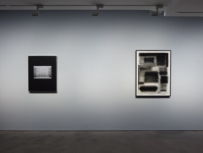 Heinz Mack, Installation view at Olivier Malingue, June 2018. Courtesy of Olivier Malingue Ltd. Photo: Plastiques Photography
