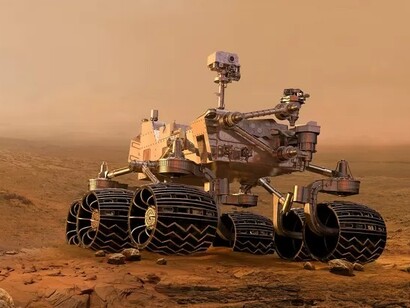 Il rover a ruote Curiosity