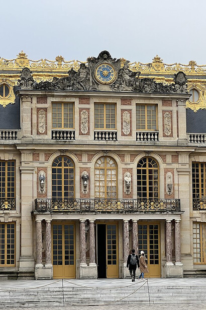 Palacio de Versalles, Francia. Al evitar el debate público, la monarquía impone orden a costa de invisibilizar las diferencias sociales