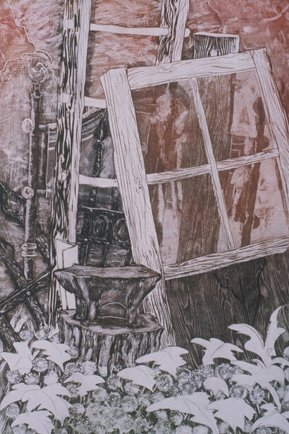 La corte dimenticata cm 70 x 90