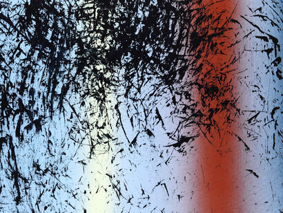 Hans Hartung
T1980-E46, 1980,
acrylic on canvas,
111 x 180 cm.
Courtesy Mazzoleni, London-Torino