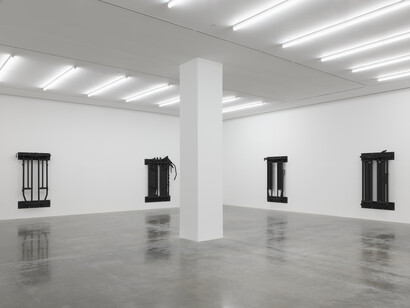 Installation view, Tiona Nekkia McClodden, White Cube Bermondsey 2024. © the artist. Photo © White Cube (Theo Christelis)