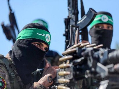 Grupo de milicianos de Hamás