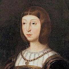 Isabel la Católica, reina de Castilla y esposa de Fernando: durante su reinado se produjo la expulsión de los judíos en España