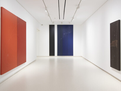 Fernando Mignoni, Obras de 1969 - 1991, vista de exhibición. Cortesía de la Galería Elvira González