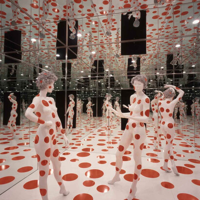 Yayoi Kusama. Courtesy of Mattress Factory