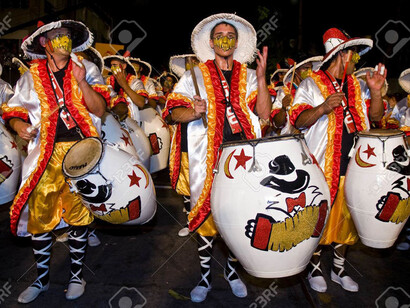 Candombe. Ritmo y color. Montevideo, Uruguay