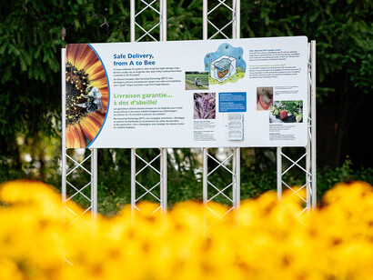 Découverte à ciel ouvert, vue d’exposition. Avec l’aimable autorisation d’Ingenium. Musée de l’agriculture et de l’alimentation du Canada