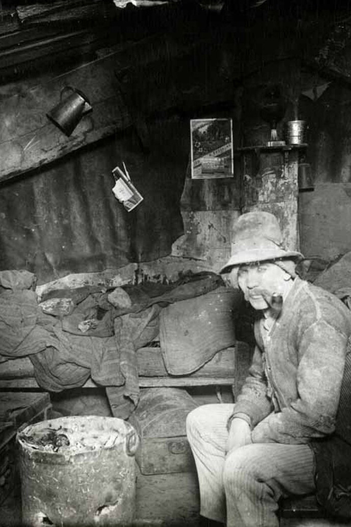 An Italian Home under a Dump, 1892 © Jacob Riis / Museum of the City of New York