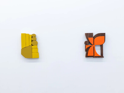 Various artists, Just two, exhibition view. Courtesy of Morgan Lehman Gallery