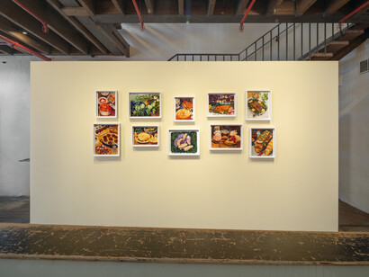 Zoya Cherkassky, American cooking, exhibition view. Courtesy of Fort Gansevoort