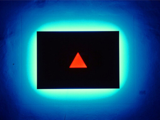 Nanda Vigo, Light progressions. Omaggio a Ponti, 1993, 109x139. Courtesy Archivio Nanda Vigo Milano