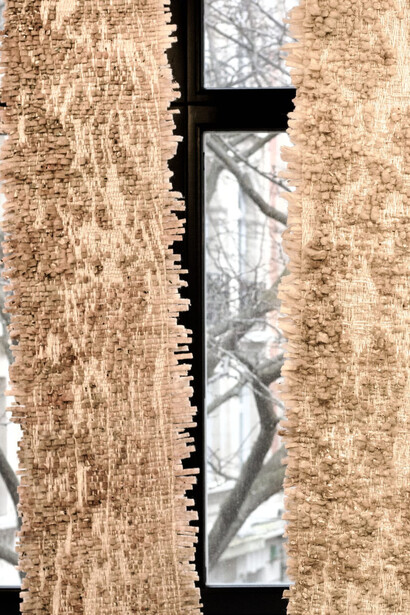 Geneviève Levivier, Un arbre à soi, vue de l'exposition. Avec l'aimable autorisation de la Galerie La Patinoire Royale Bach