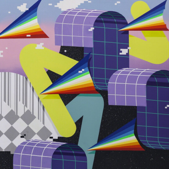 Adventures in Modern Abstraction. Courtesy of StolenSpace Gallery