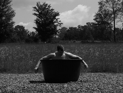 Brian Pearson, Roman in Tub, 2006, Archival pigment print