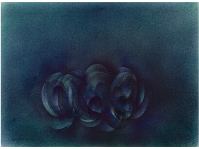 Norman Lewis (1909–1979), Untitled (Seachange), 1975, oil on paper, 22x30 inches, signed, © Estate of Norman Lewis. Courtesy of Michael Rosenfeld Gallery LLC, New York, NY