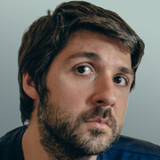 Luca Latino, part of the cast of the play "Sons". Courtesy of the Teatro Golden