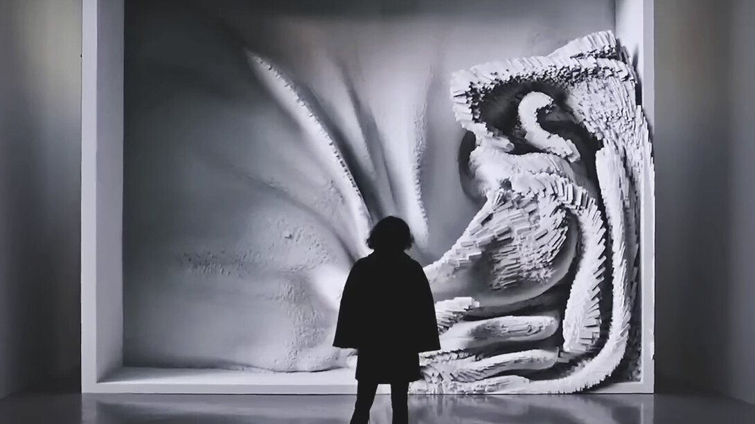 Depiction of "melting memories" to visulize the moment of remembering 