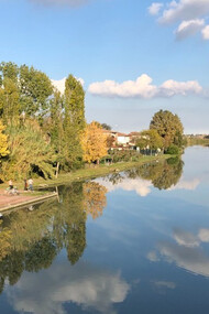 Il fiume Po, Italia