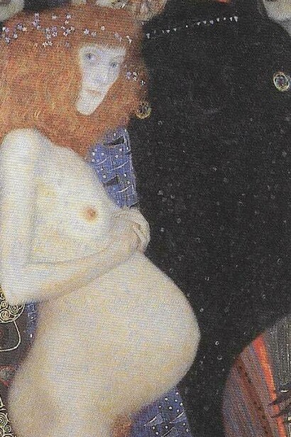 Gustav Klimt, La Speranza I, olio su tela, 	1903, National Gallery of Canada, Ottawa, Canada
