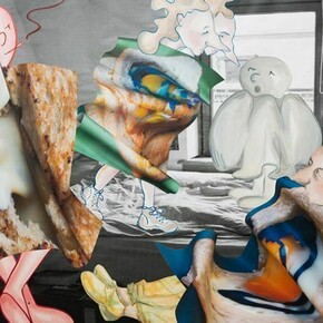 Anne Speier, Observing the Observation of a Conversation, 2014, courtesy Vilma Gold, London