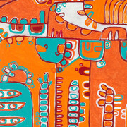 Naomi Hobson, Yinyalma (detail), 2012. Courtesy of National Gallery of Australia