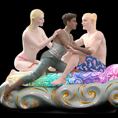 Mare Mediterraneum. Courtesy of Galeria Senda