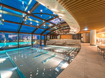 The internal swimming pool