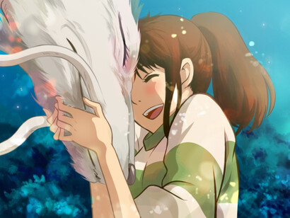 Chihiro e Haku (La città incantata)