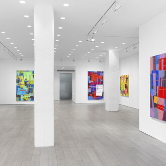 Trudy Benson, Im/Material, exhibition view. Courtesy of Miles McEnery Gallery