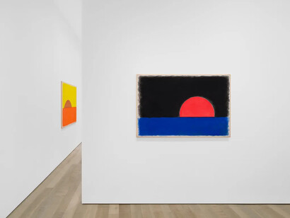 Ugo Rondinone, More light, exhibition view. Courtesy of Sadie Coles HQ