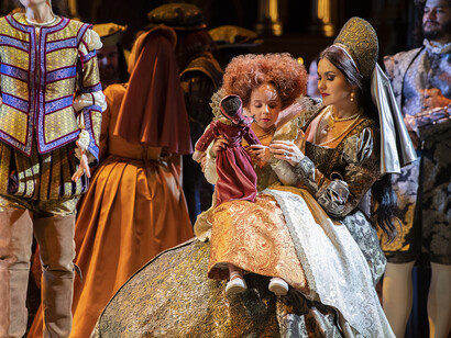 A scene from Anna Bolena by Donizetti